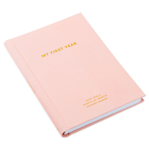 My First Year Baby Book for Girl, 