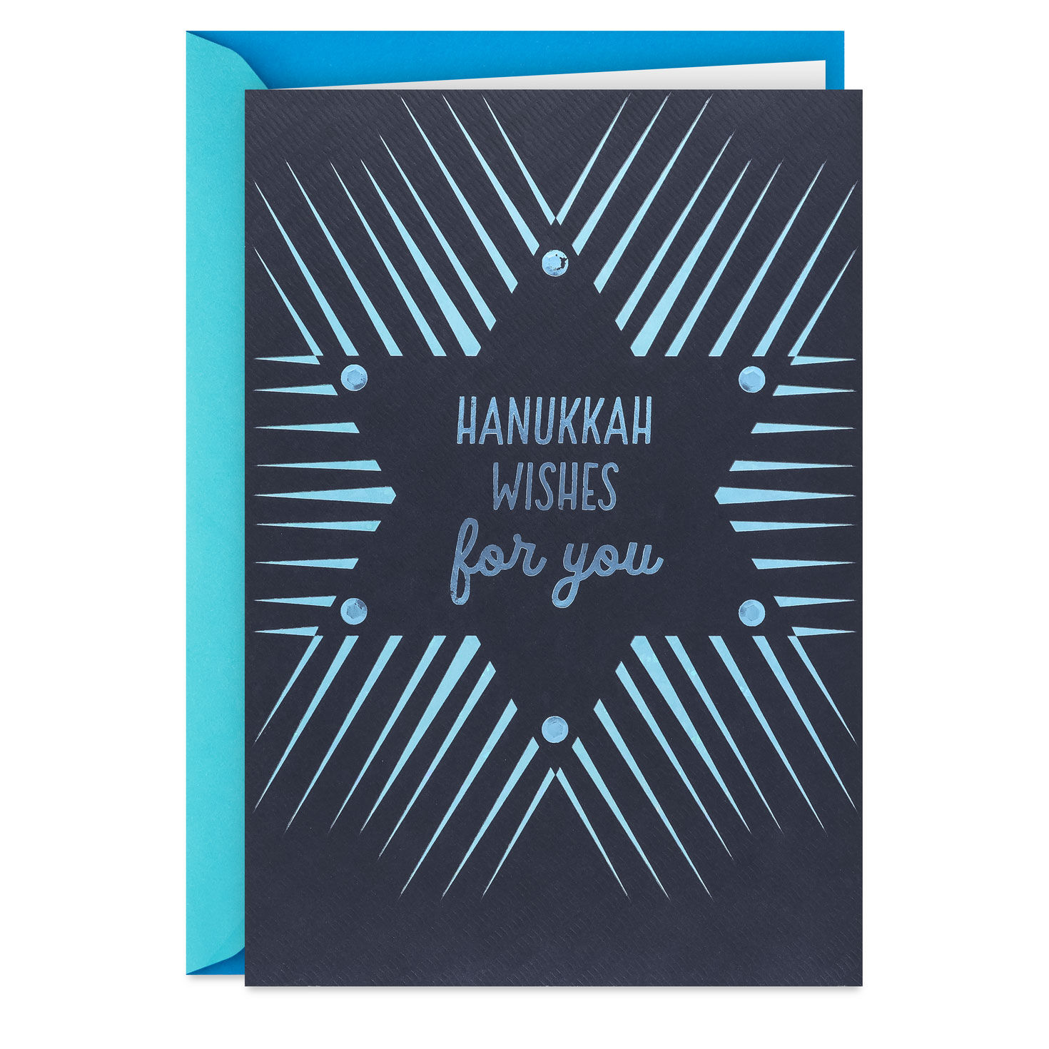 Blessings, Beauty and Peace Hanukkah Card