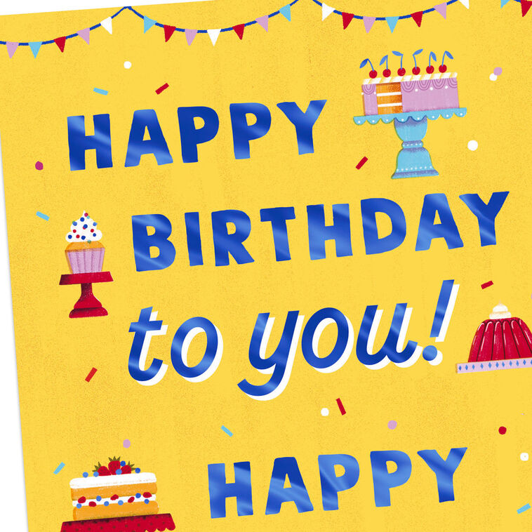 Happy Day to Us Shared Birthday Card, , large image number 4
