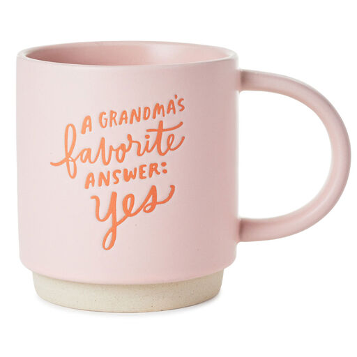 Grandma's Favorite Answer Mug, 16 oz., 