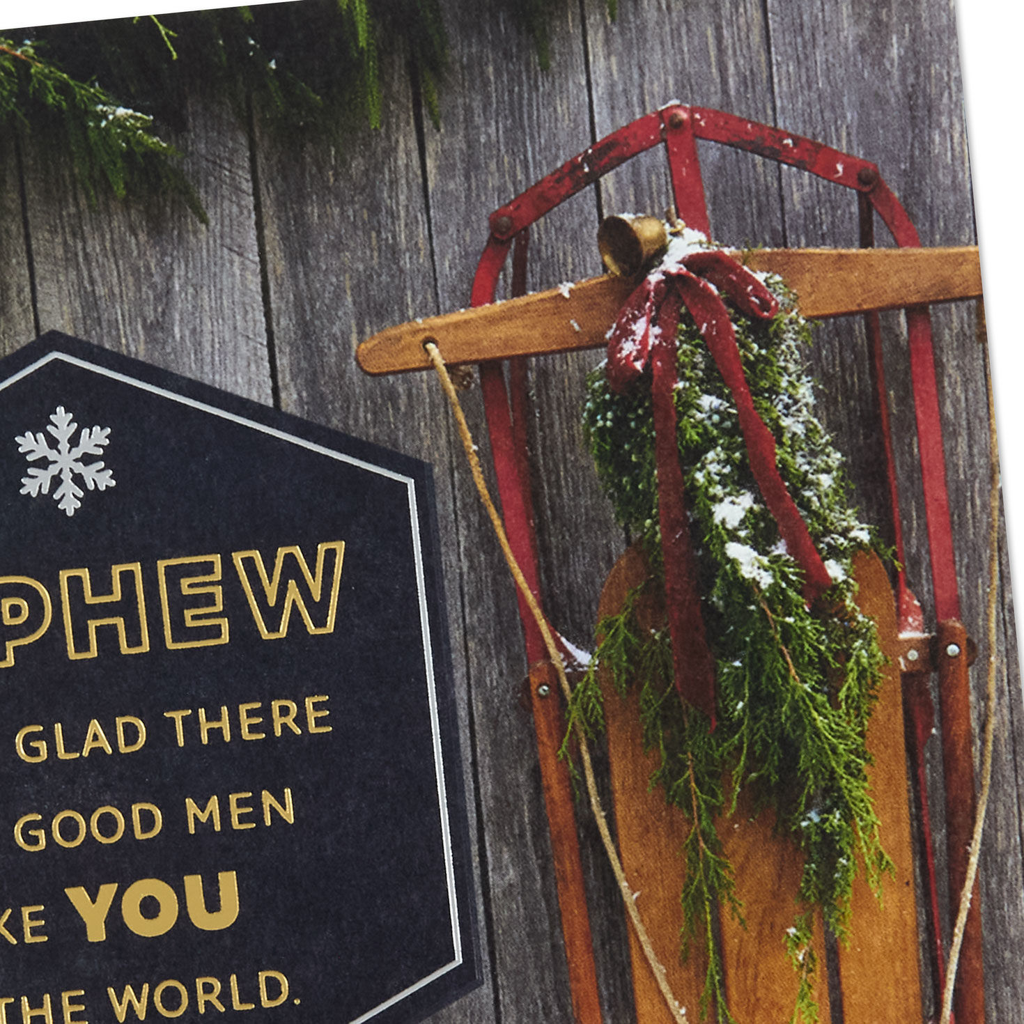 You're a Good Man Christmas Card for Nephew for only USD 4.99 | Hallmark