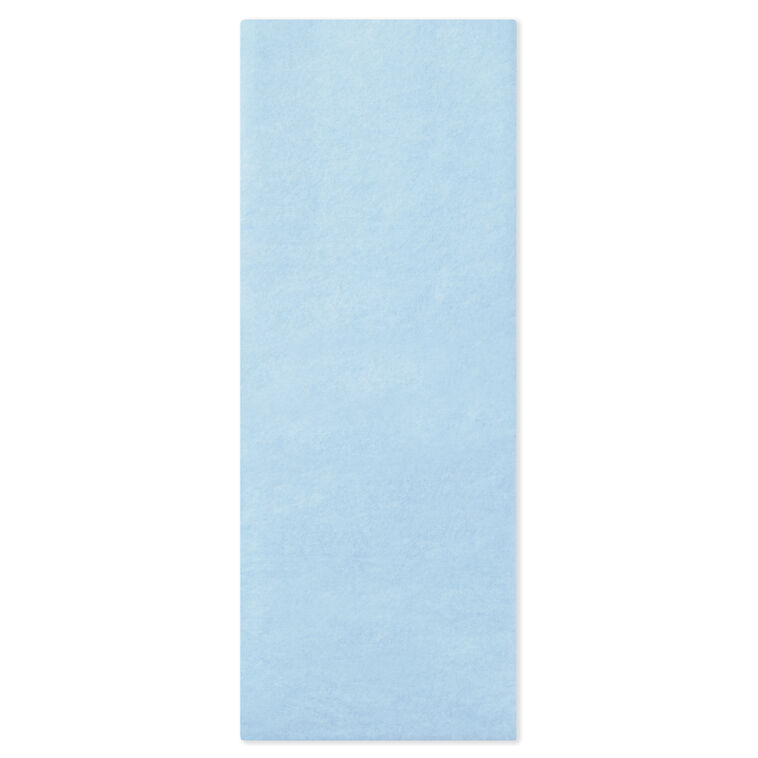 Pale Blue Tissue Paper, 8 sheets