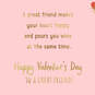 You're a Great Friend Funny Valentine's Day Card, , large image number 2