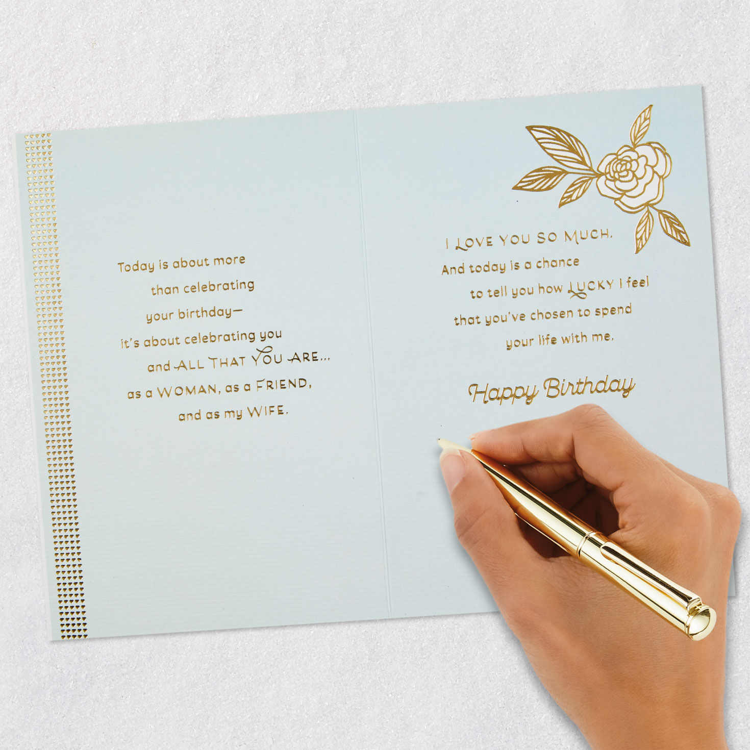 I'm the Luckiest Man Birthday Card for Wife for only USD 4.99 | Hallmark