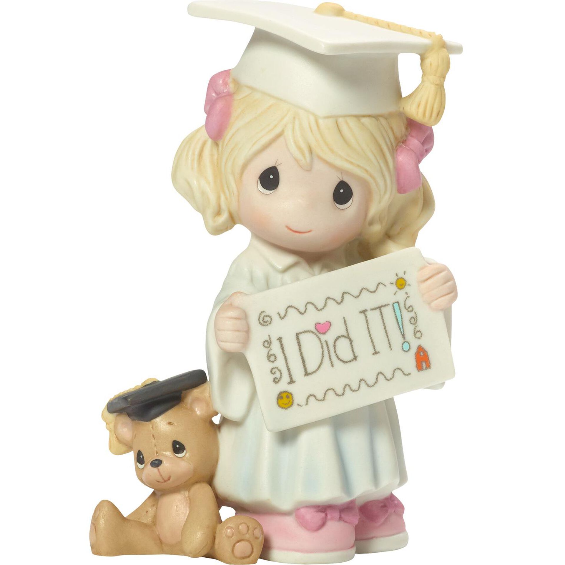 Precious Moments® I Did It Graduation Figurine, Girl Figurines Hallmark