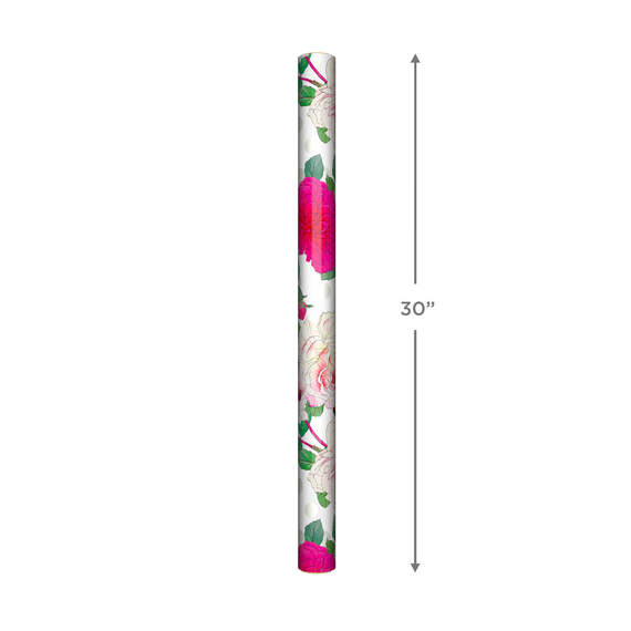 Illustrated Roses Wrapping Paper, 20 sq. ft., , large image number 5
