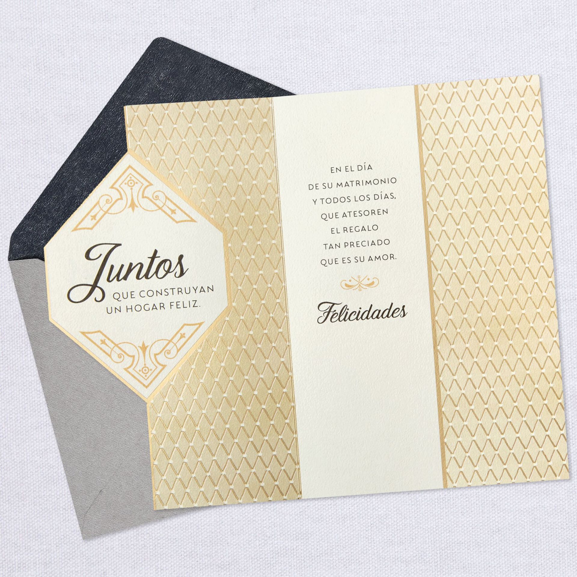 May You Cherish The Gift Of Your Love Spanish Language Wedding Card Greeting Cards Hallmark