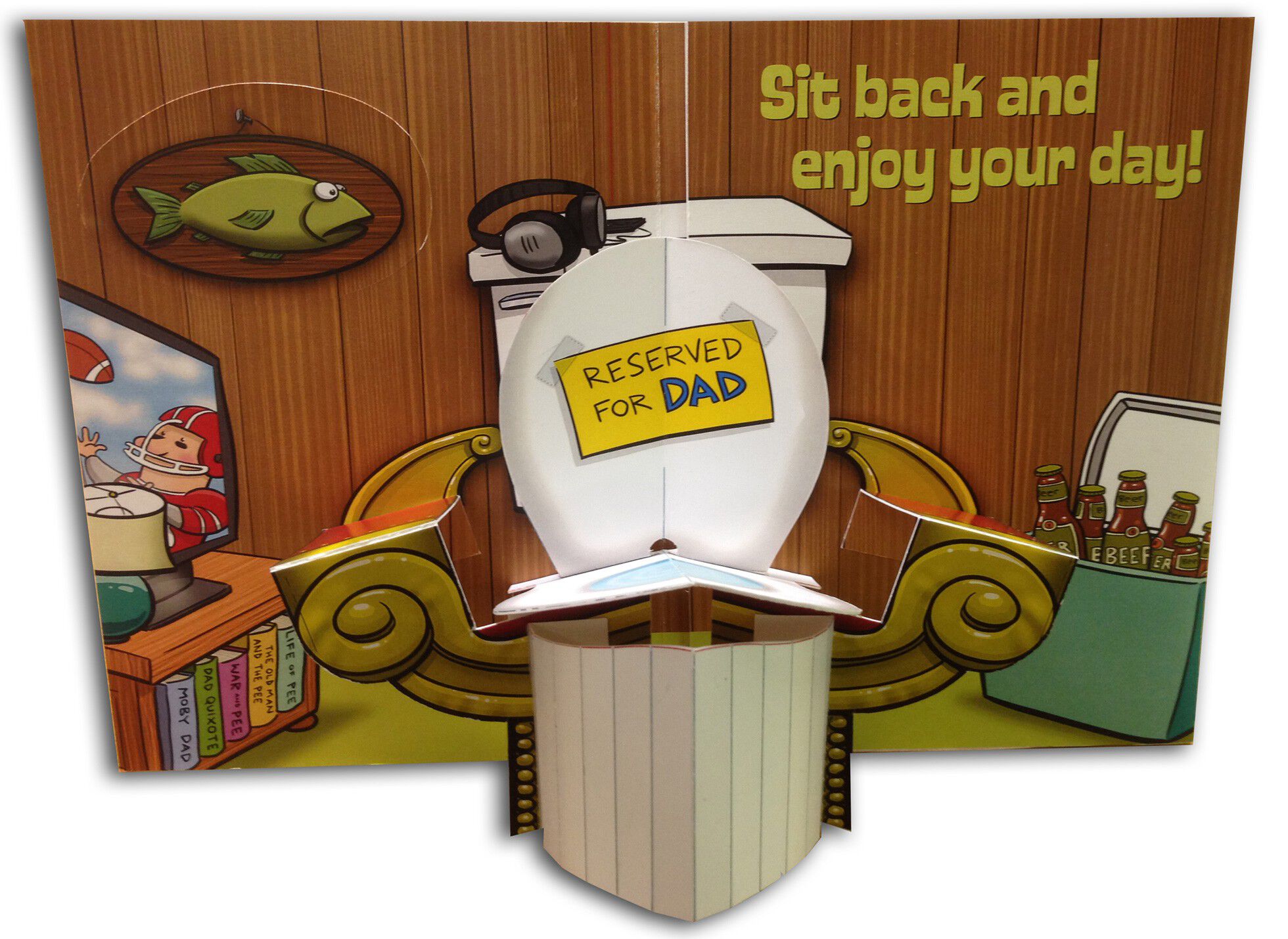 Toilet Humor Father's Day Sound Card