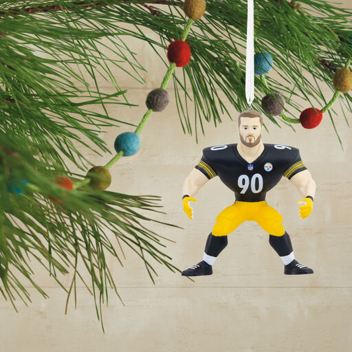 NFL Pittsburgh Steelers T.J. Watt Hallmark Ornament, 