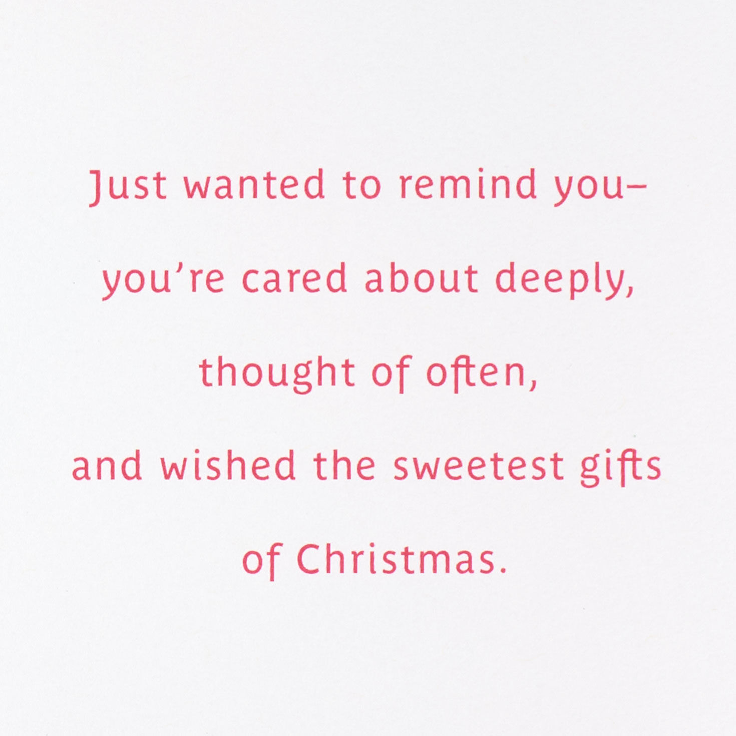 White Christmas Tree Aunt Christmas Card Sentiment image number 3