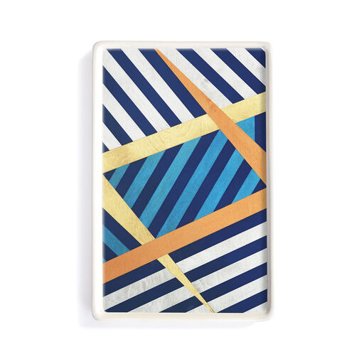 Demdaco ArtLifting Wide X Small Ceramic Tray, 5x7.5, 