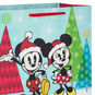 Disney Mickey and Minnie Large Christmas Gift Bag Handle Detail image number 4