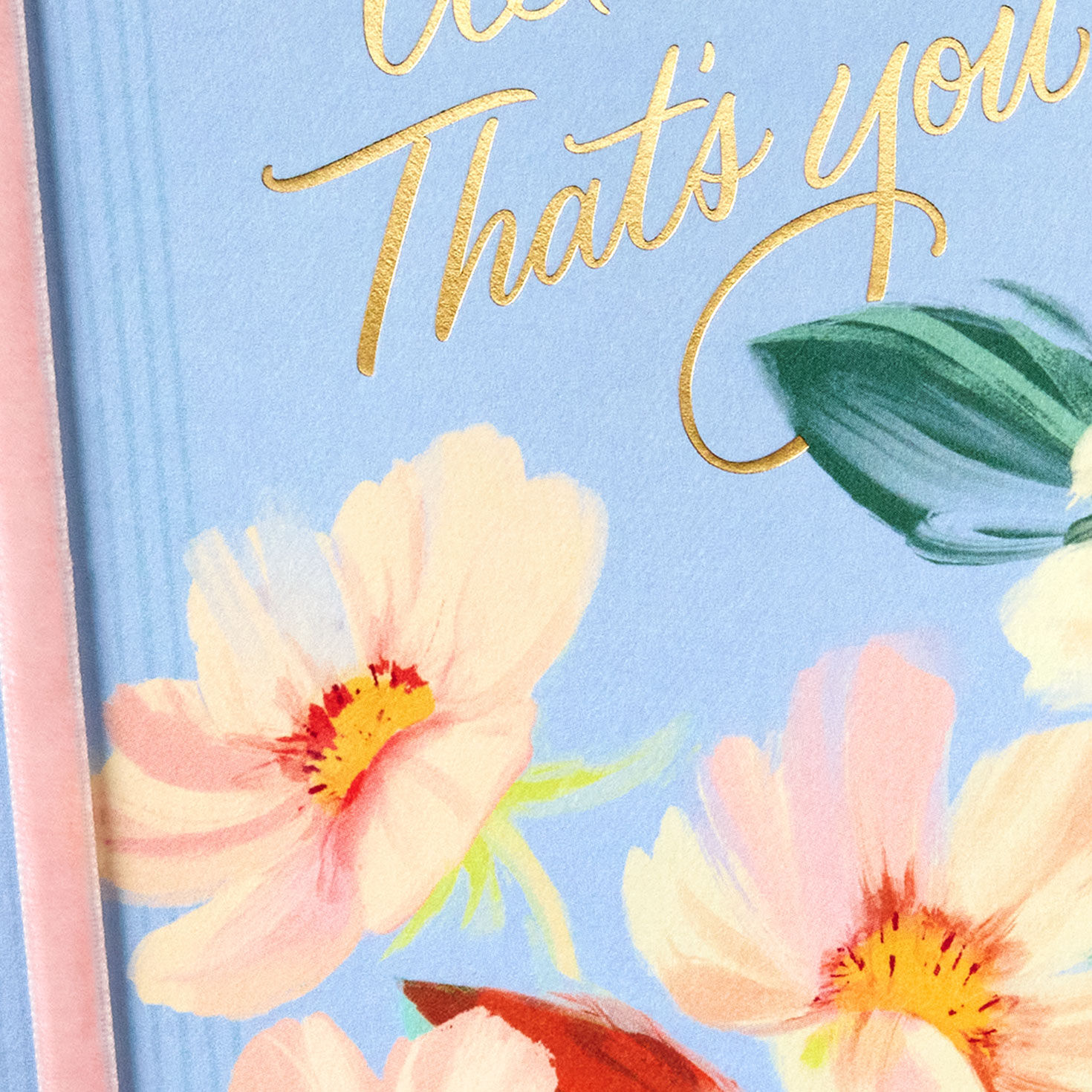 Painted Flowers Happy Mother's Day Card Card Front Detail image number 4