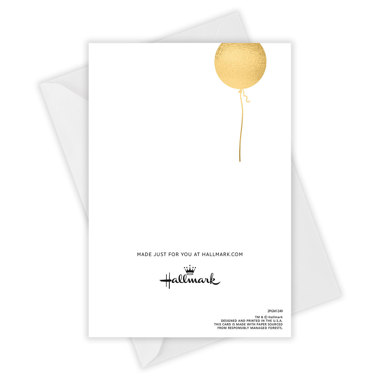 Personalized Confetti Balloons Celebration Card  image number 4