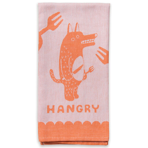 Blue Q Hangry Tea Towel, 
