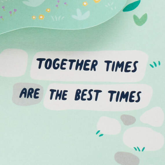 Together Times Are Best Times Pop-Up Father's Day Card for Dad, , large image number 3