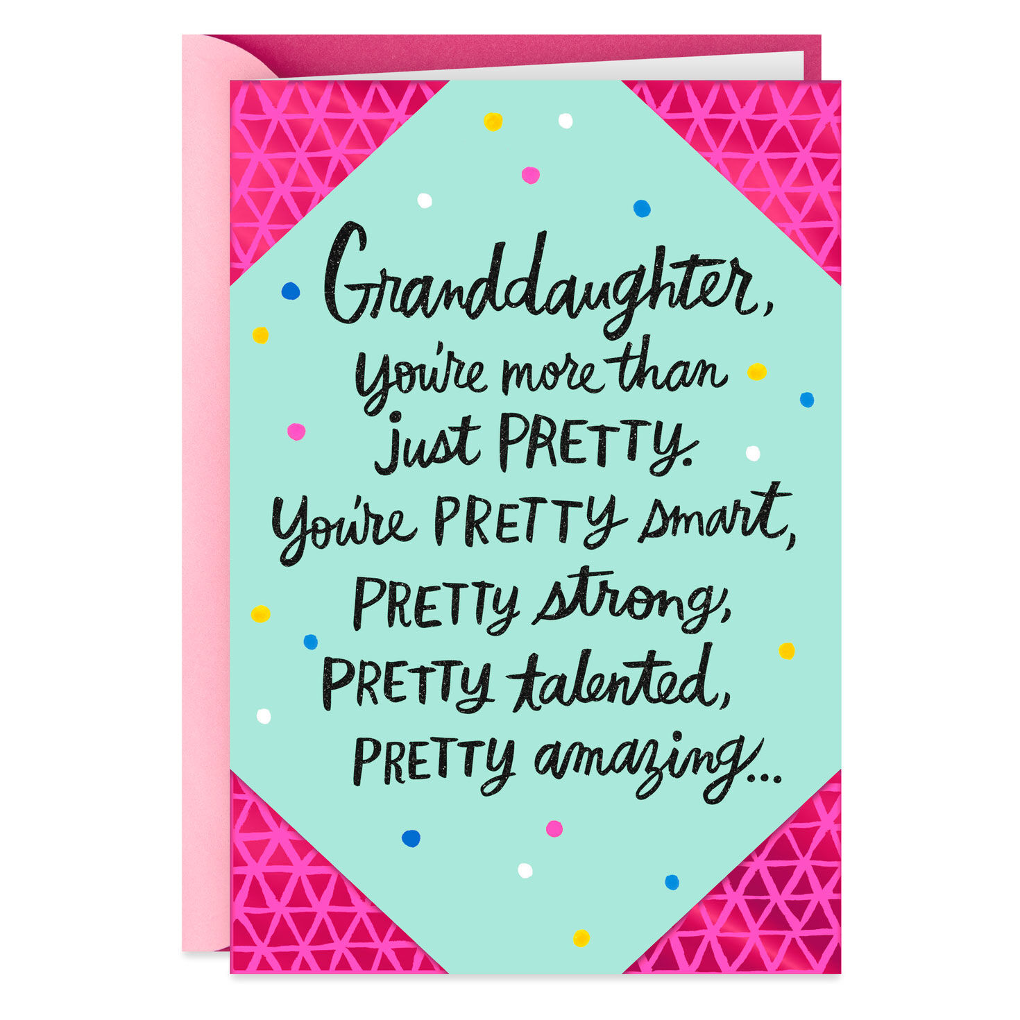 Pretty Amazing Birthday Card For Granddaughter Greeting Cards