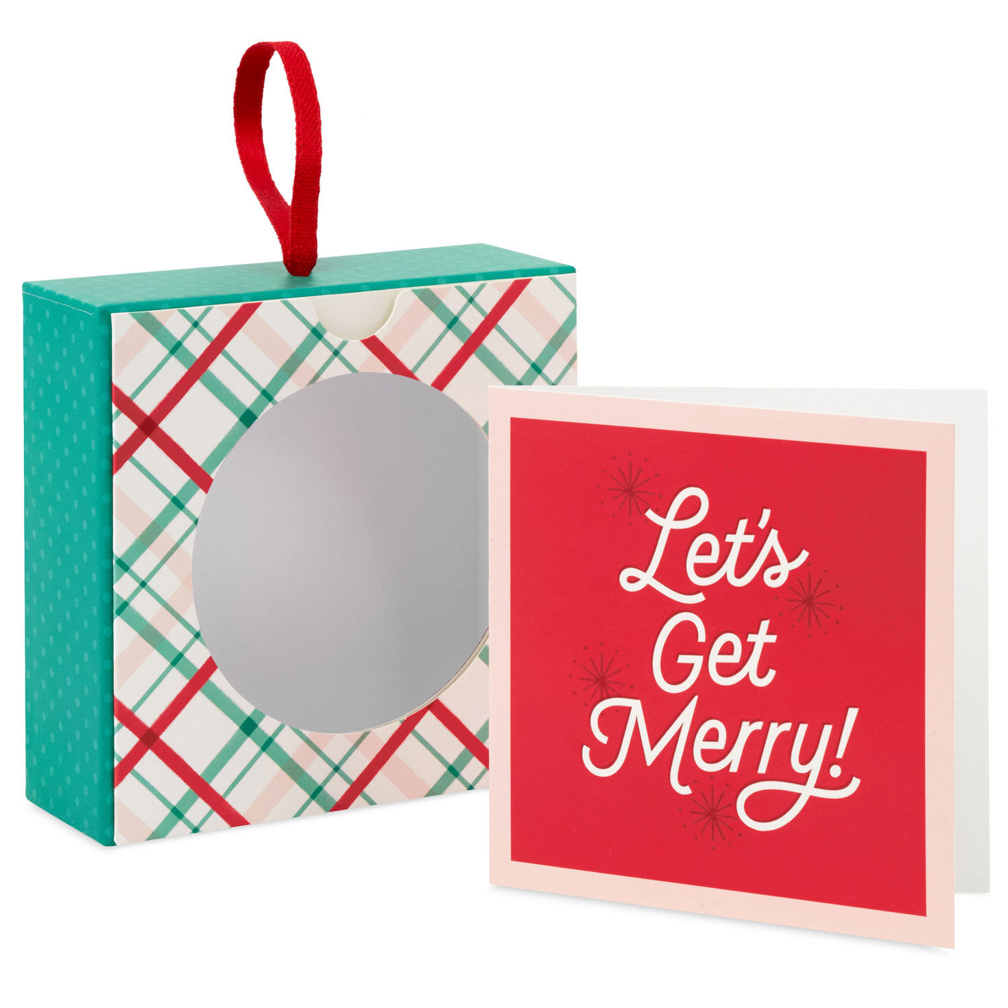 Let's Get Merry! Christmas Gift Card Holder Box card by bag image number 2