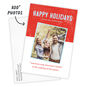 Red, Blue and White Flat Holiday Photo Card, , large image number 2