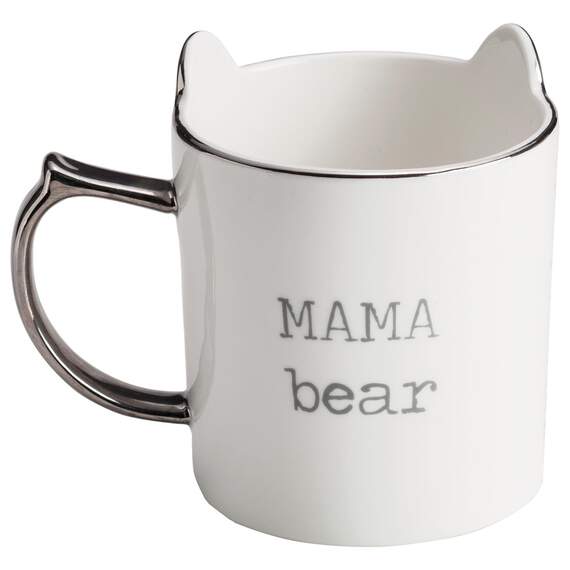 Mama Bear Face Porcelain Mug, 14 oz., , large image number 2