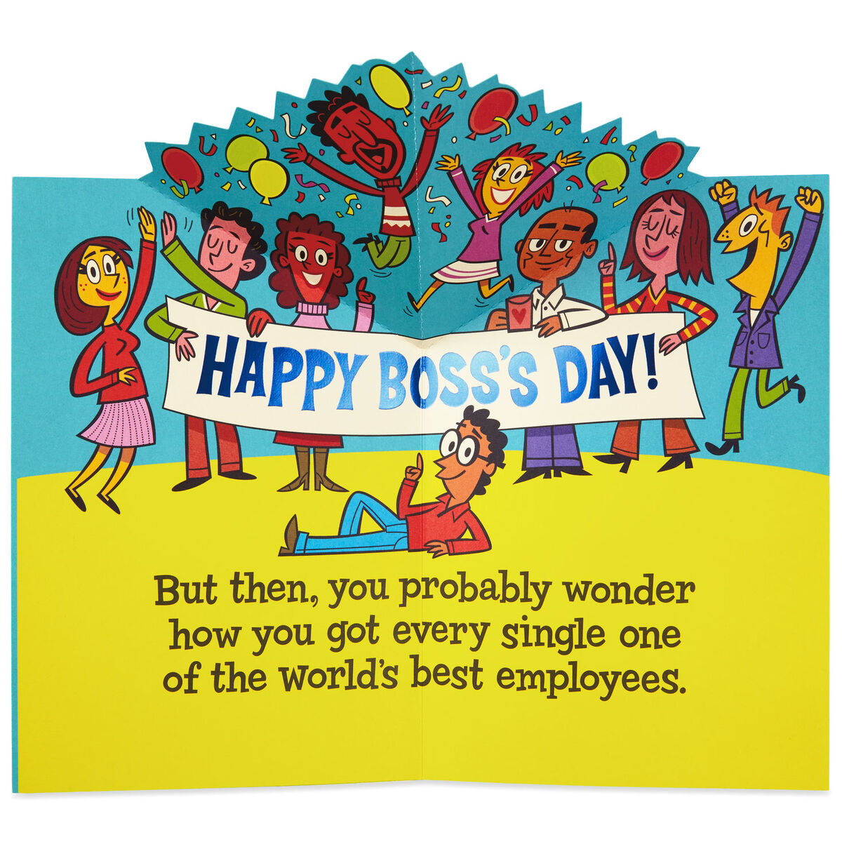 The Office Printable Bosss Day Card
