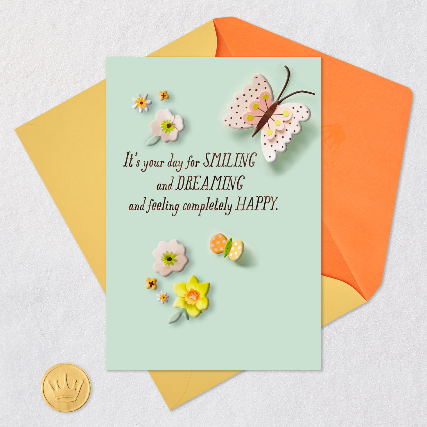 A Day for Smiling Birthday Card for only USD 2.99 | Hallmark