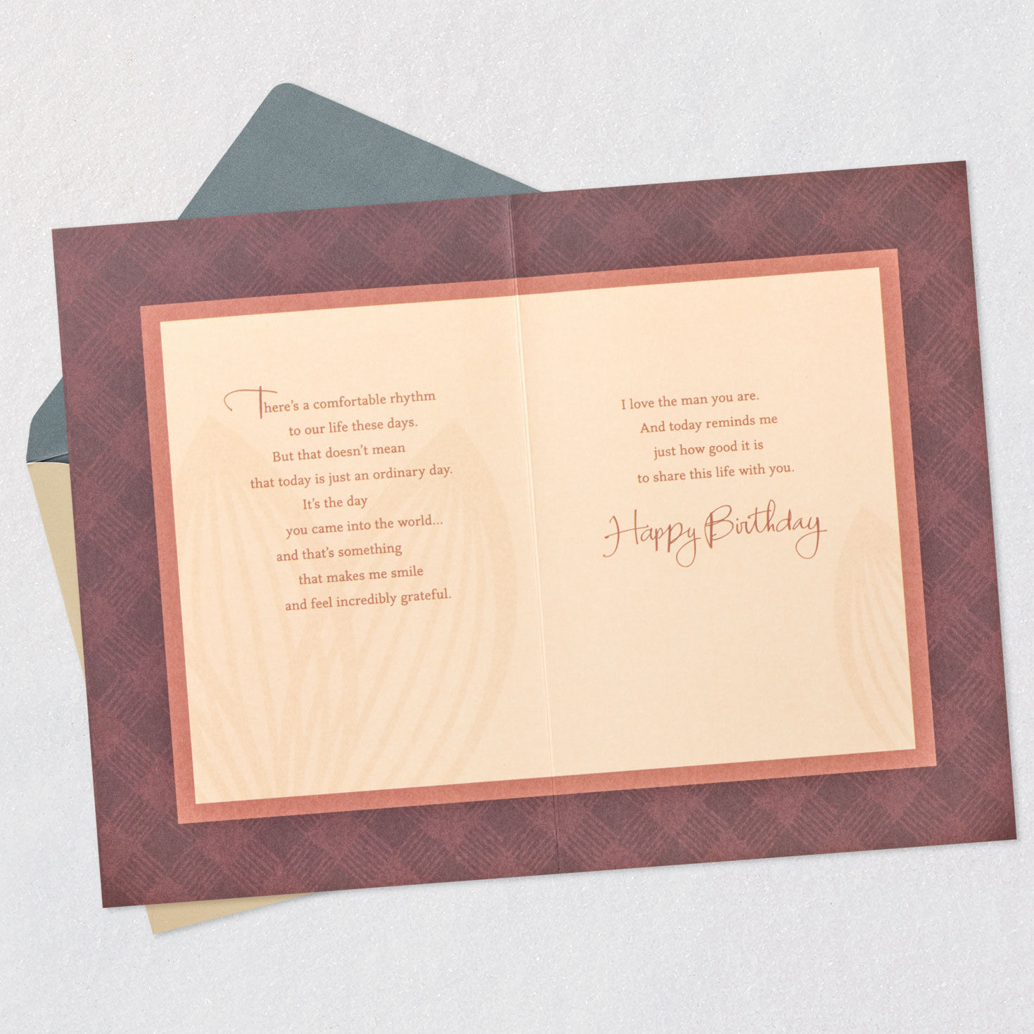 Love the Man You Are Birthday Card for Husband, , large image number 4