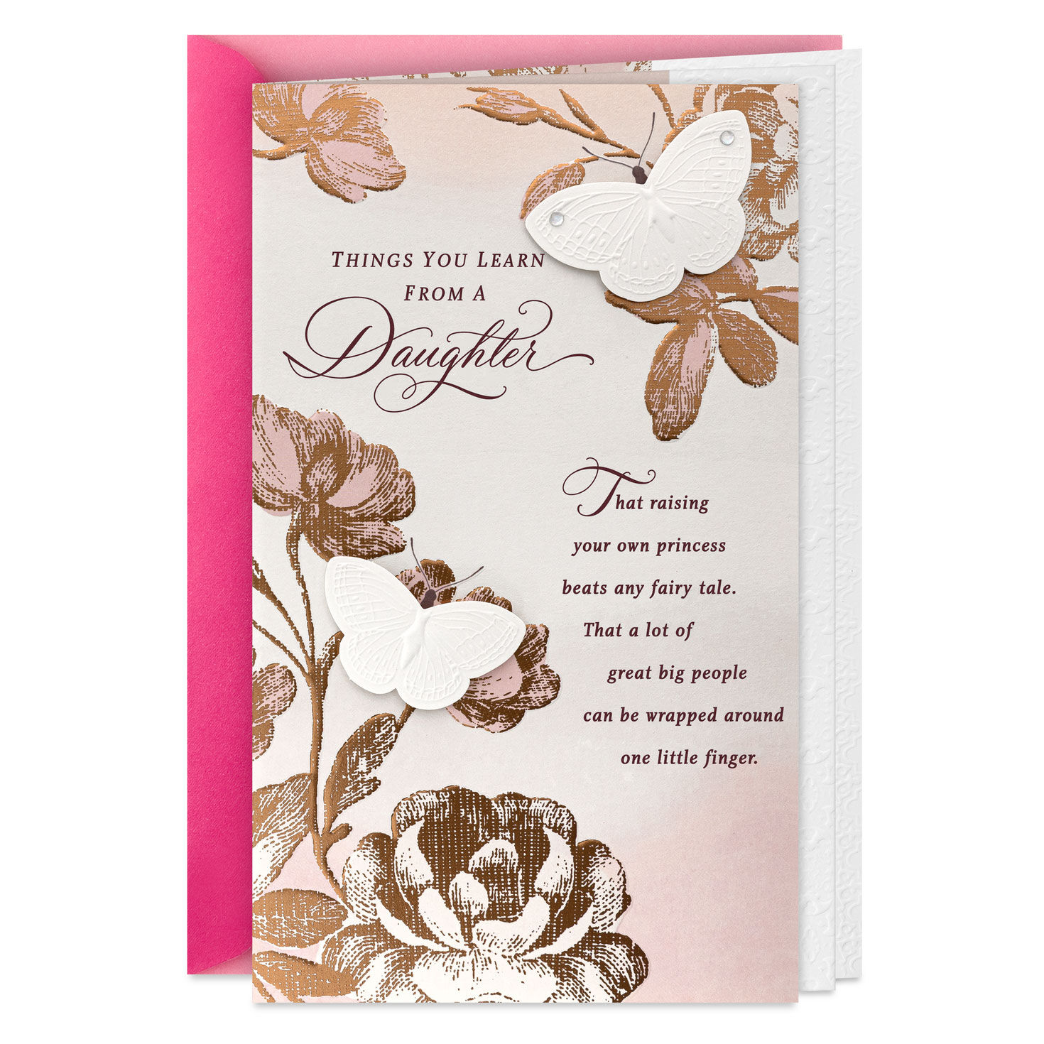 Always Be My Little Girl Birthday Card for Daughter