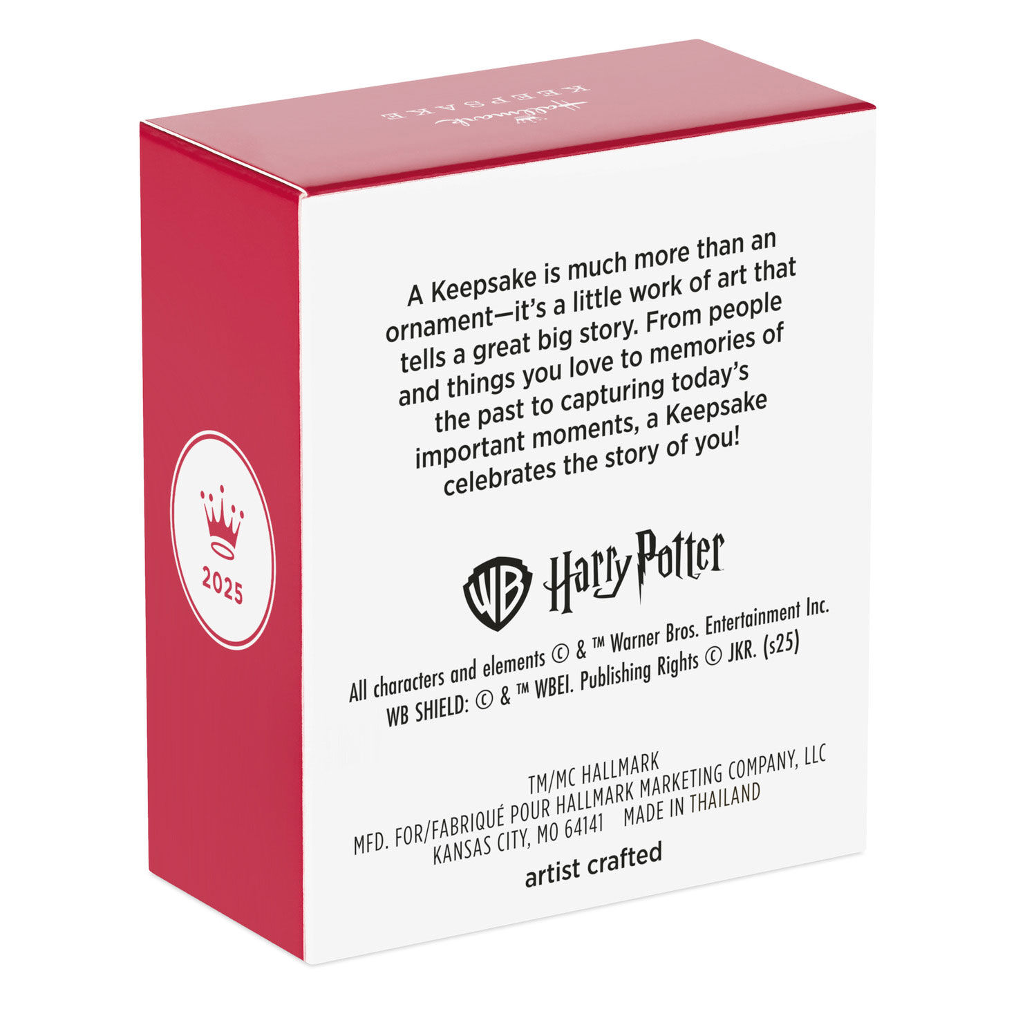 Mini Luna With Quibbler Keepsake Ornament package back image number 8