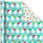 Bright and Graphic 3-Pack Reversible Christmas Wrapping Paper, 120 sq. ft., , large image number 4