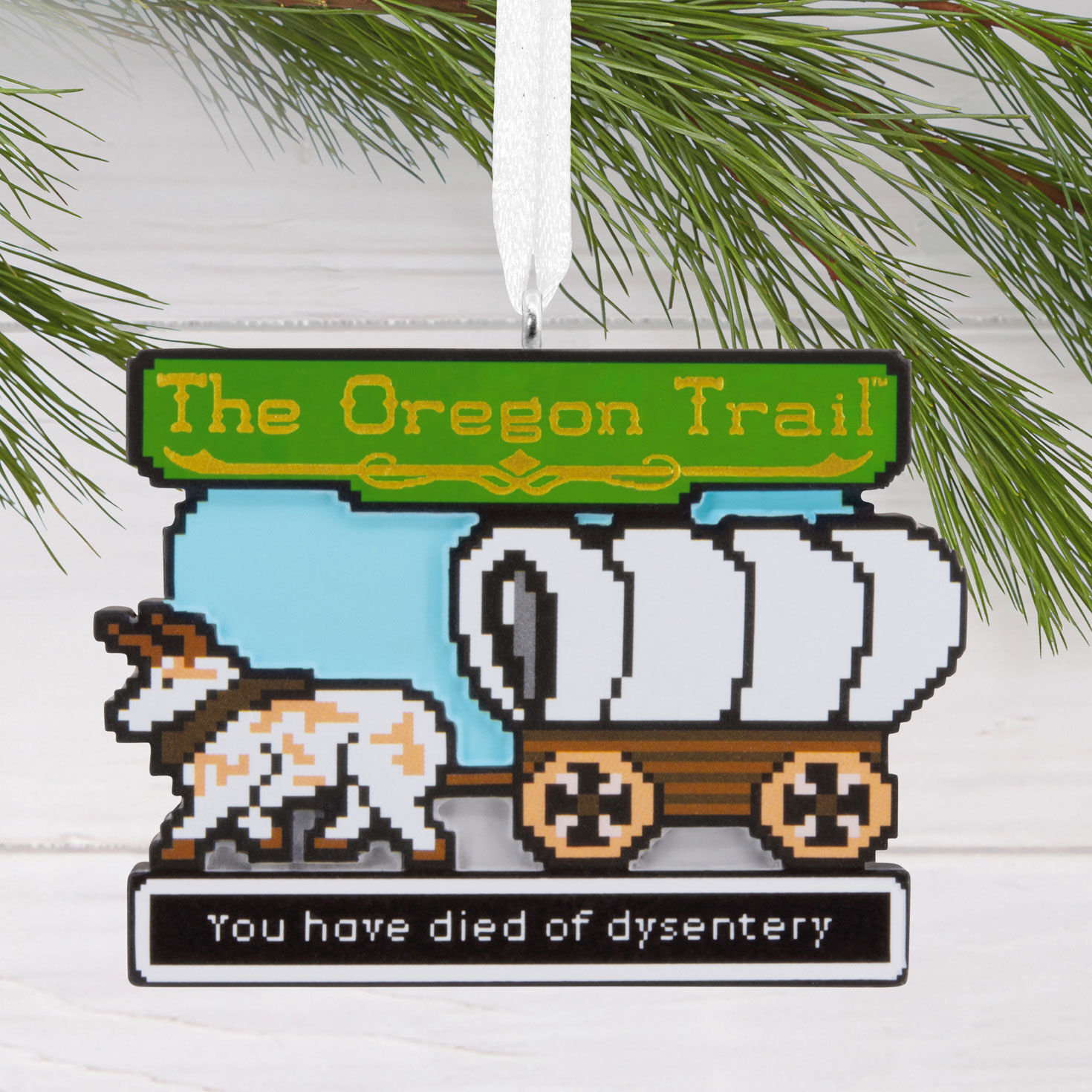 The Oregon Trail™ Video Game Hallmark Ornament for only USD 11.49 | Hallmark