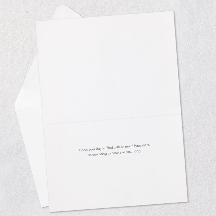 Tropical Flowers Quilling Papercraft Birthday Card Open card with envelope image number 3