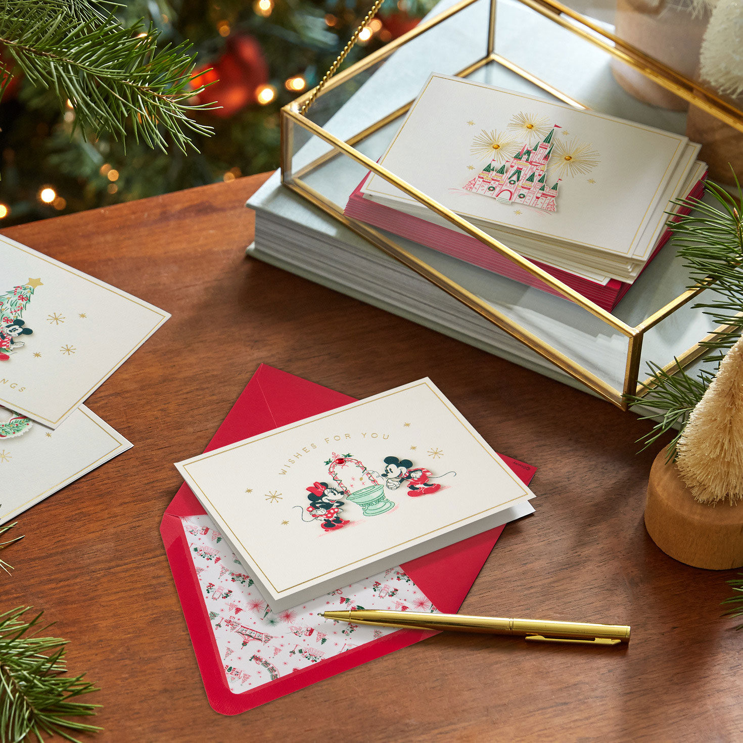 Disney Holiday Ever After Cards Assortment in use image number 8