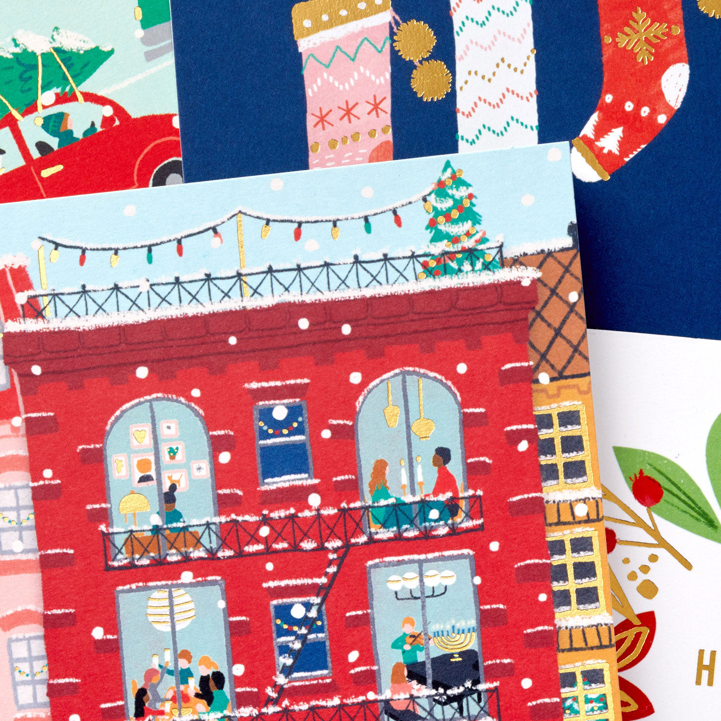 Vintage Cheer Assorted Boxed Christmas Cards, Pack of 36 for only USD 18.99 | Hallmark
