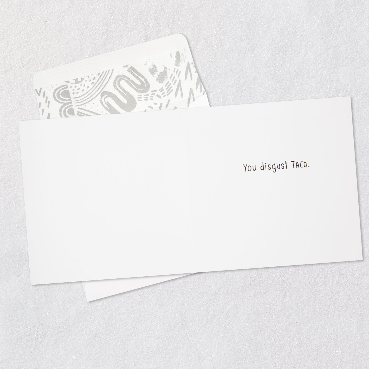 Taco the Cat Funny Birthday Card for Her, , large image number 3