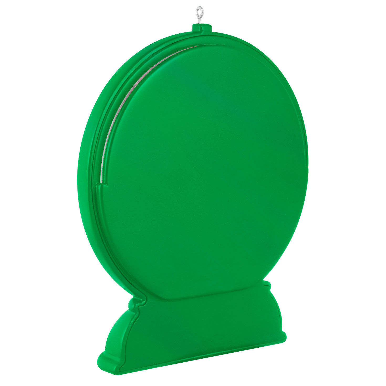 Dad and Me Green Snow Globe Frame Keepsake Ornament Back image number 6