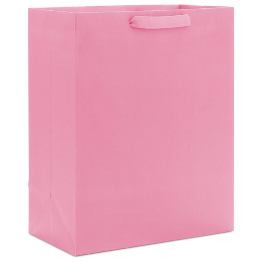 13" Pink Large Gift Bag, 