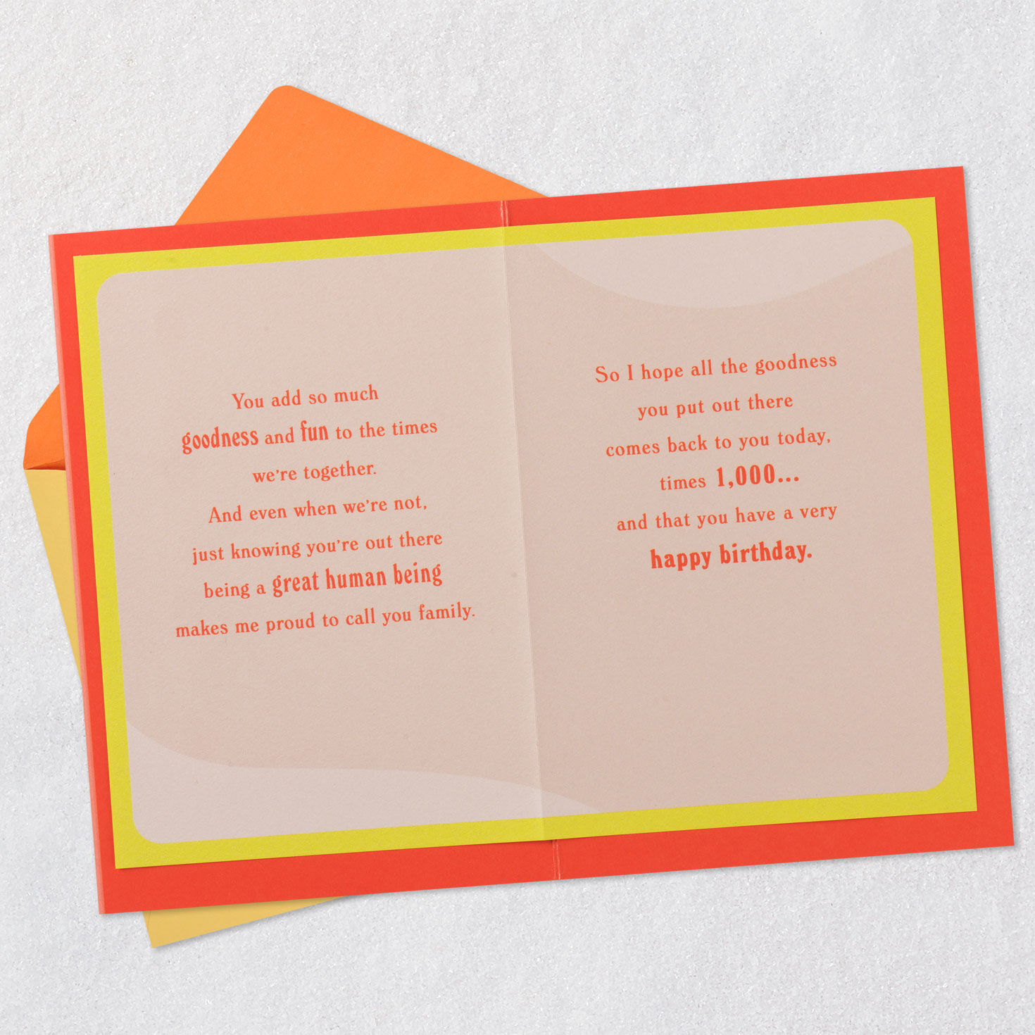 Proud to Call You Family Birthday Card for Relative for only USD 5.59 | Hallmark