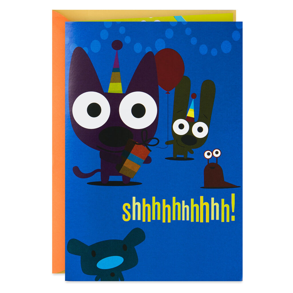 Blinking Birthday Cards Card Design Template