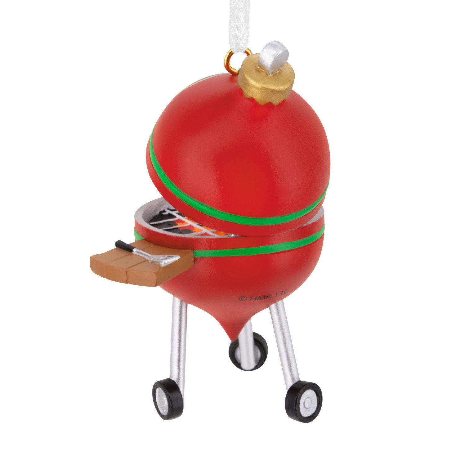 Santa's BBQ Grill Hallmark Ornament, , large image number 5