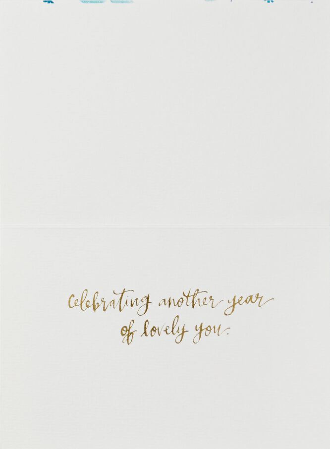 Birthday writing paper