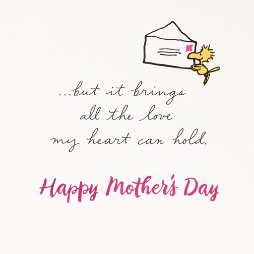 Peanuts® Snoopy Love Note Mother's Day Card for Mom, 