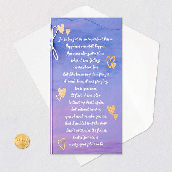You Showed Me Love Again Romantic Valentine's Day Card, , large image number 5