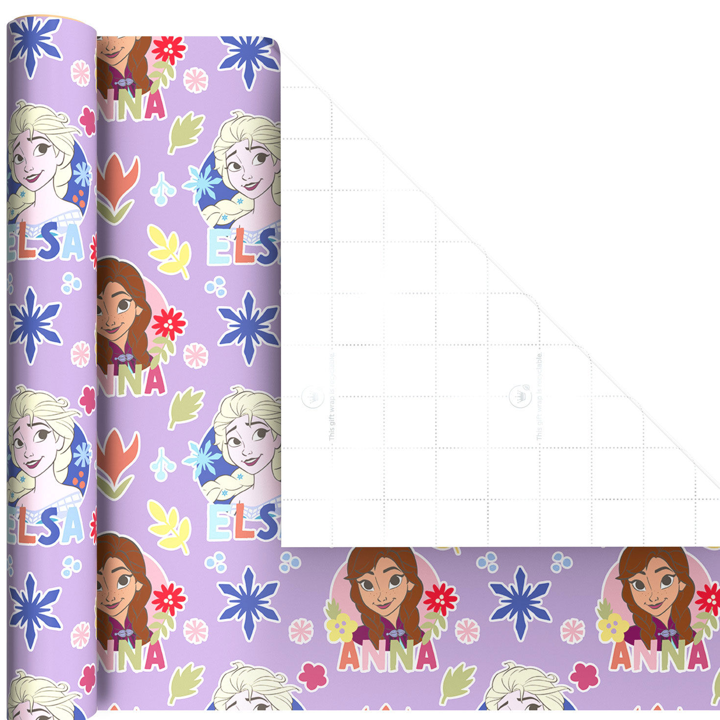 Disney Frozen Mini Gift Wrap Rolls Wrap Square image number 5