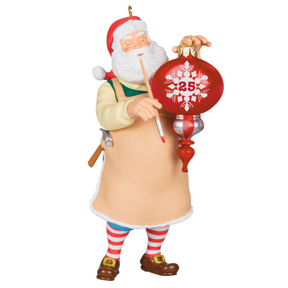 Toymaker Santa 25th Anniversary Special Edition Ornament