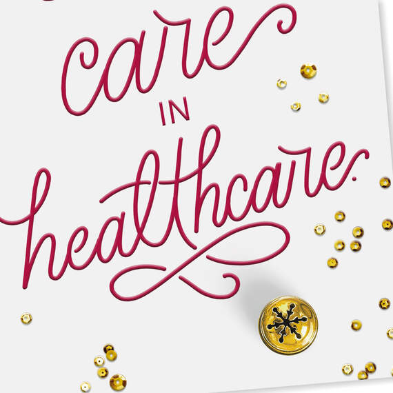 Thanks for Help and Healing Christmas Card for Healthcare Professional, , large image number 4