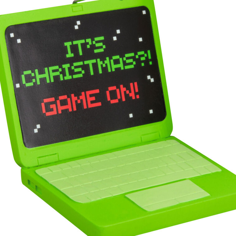Gaming Computer Christmas Ornament closeup view image number 5