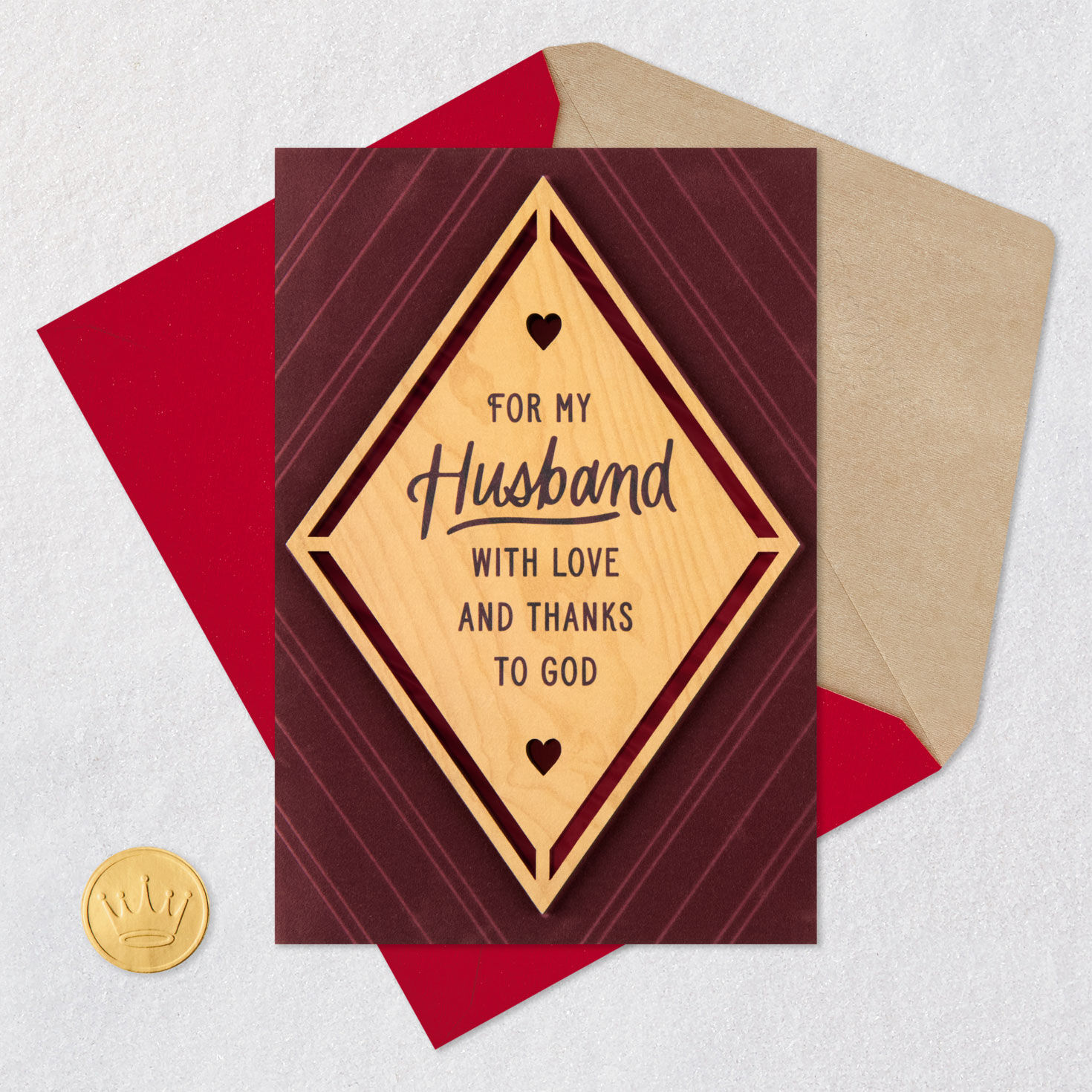 With Love and Thanks to God Religious Valentine's Day Card for Husband for only USD 7.59 | Hallmark