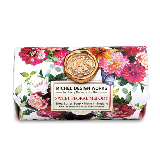 Sweet Floral Melody Scented Bath Soap Bar, 8.7 oz., 