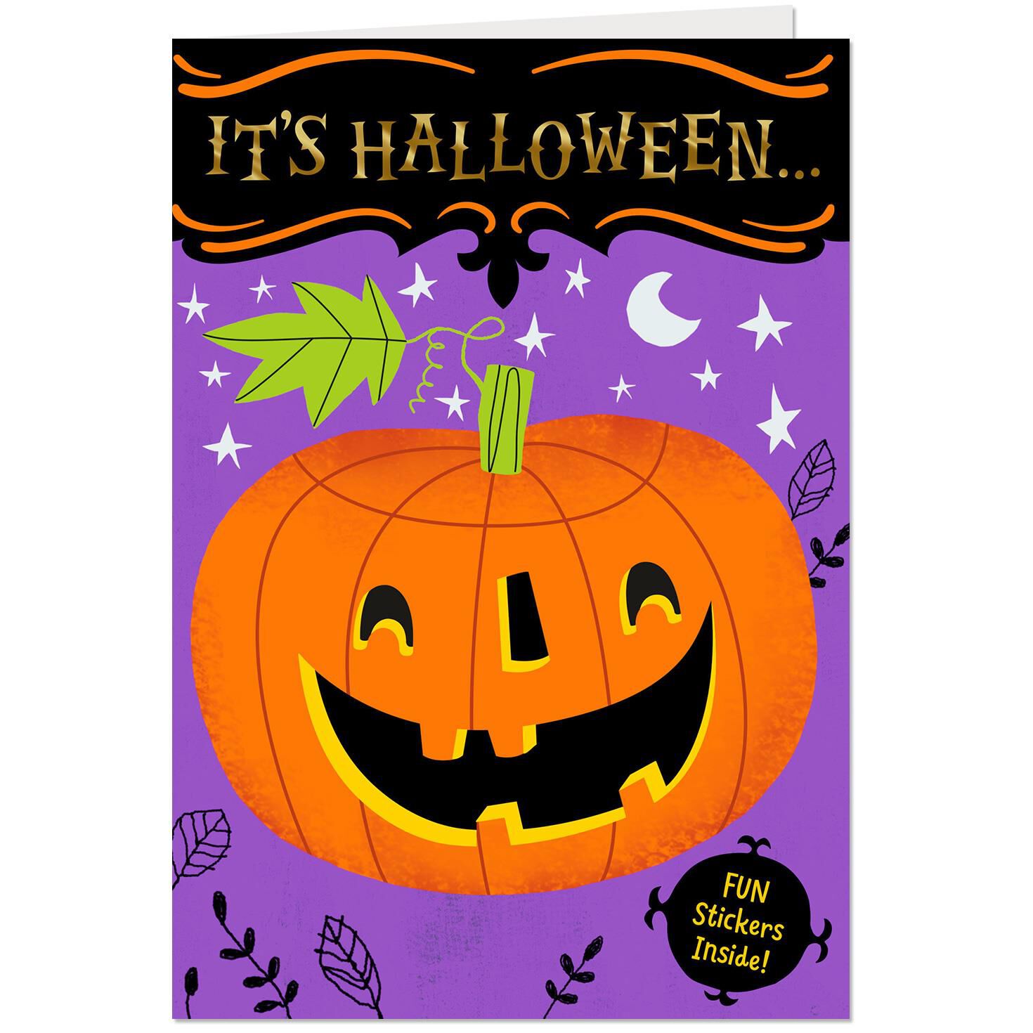 pumpkin decorating activity halloween card with stickers greeting stickers halloween